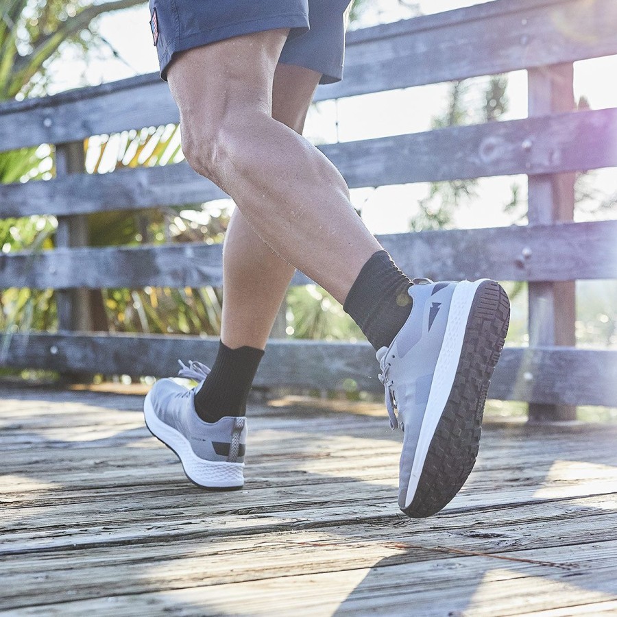 Footwear GORUCK Ultra-Supportive Running Shoes | Rough Runners - Speed Grey + White + Raven