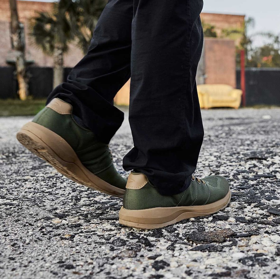 Footwear GORUCK Workout Shoes With 3X Support | Ballistic Trainers - Green + Gum