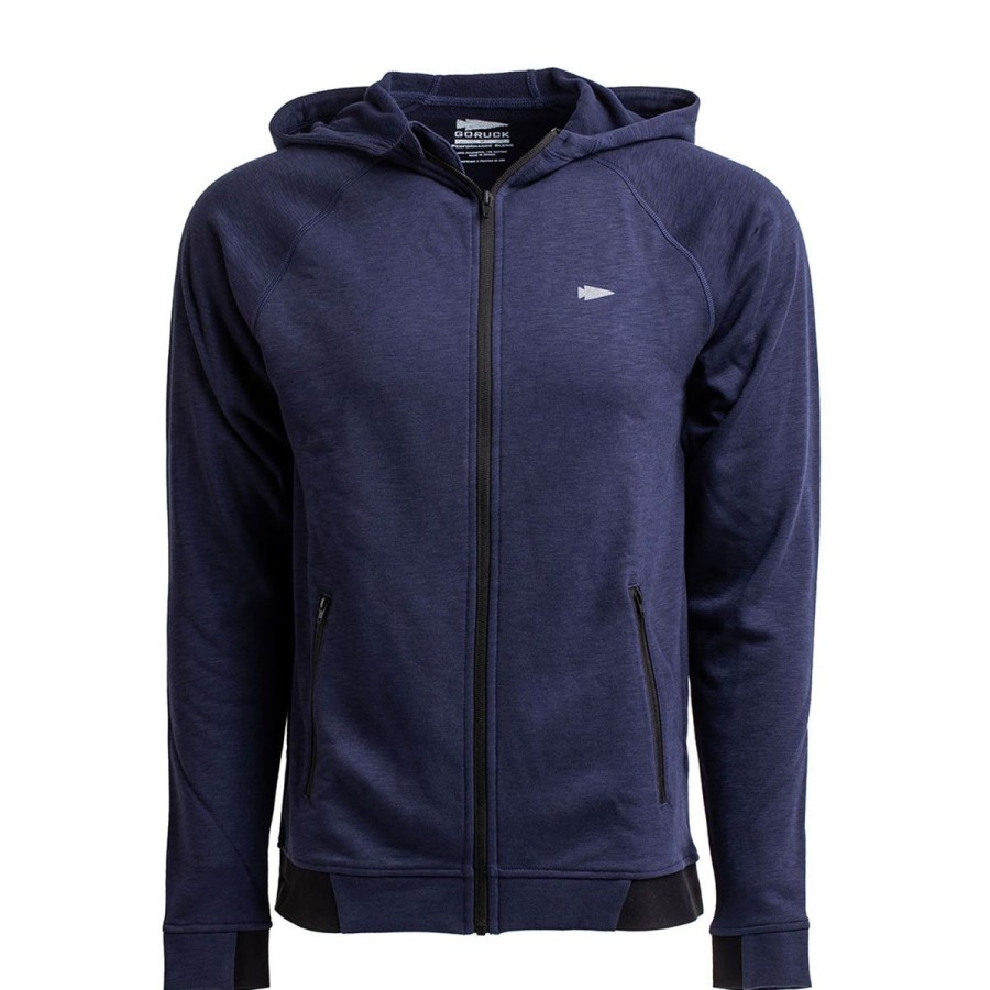 Apparel GORUCK Hoodies | The Field Full Zip Navy