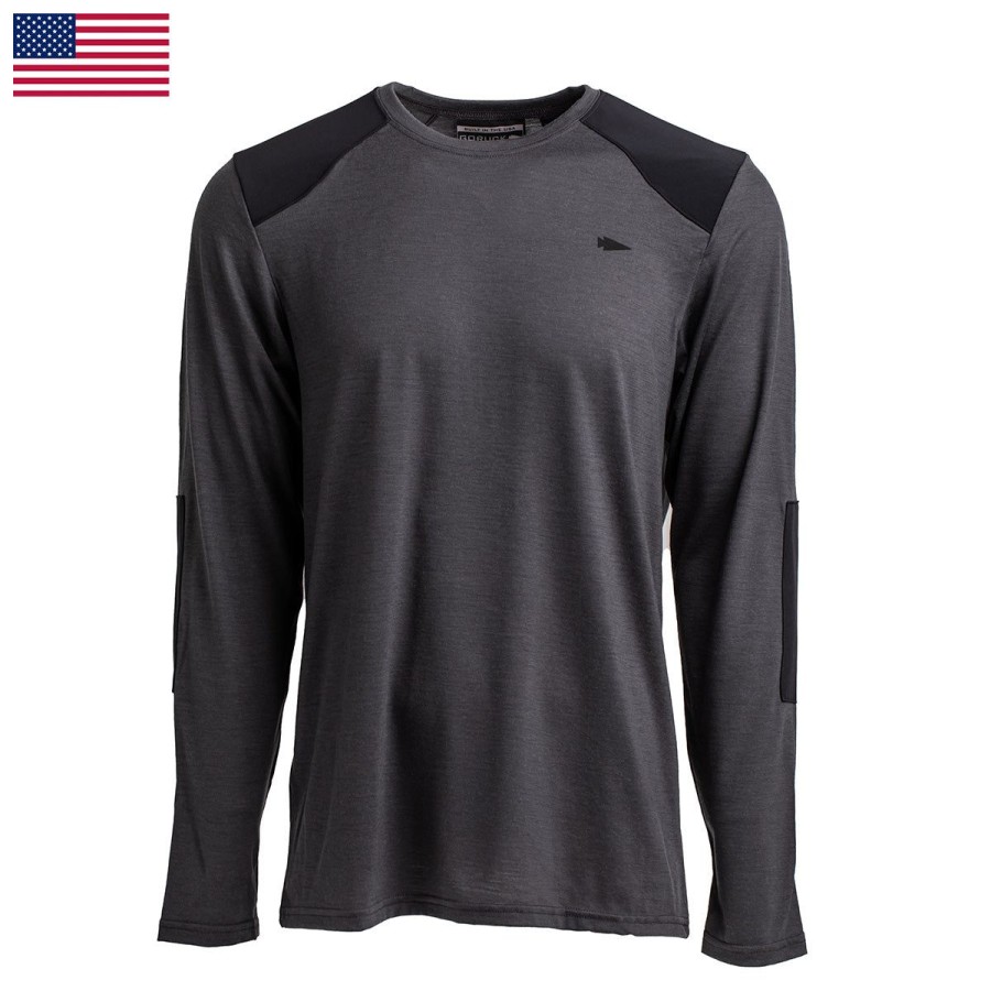 Apparel GORUCK Tops | 24.7 Merino Wool Long Sleeve Tee