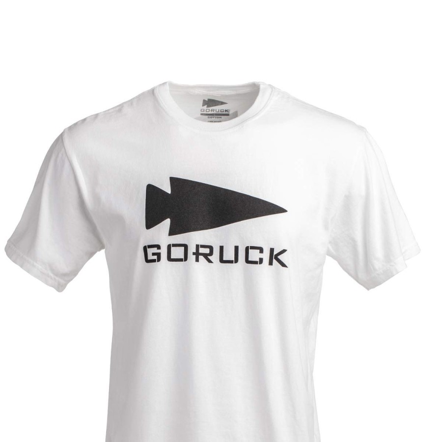 Apparel GORUCK Tees | T-Shirt - Goruck Spearhead - Heavyweight - White