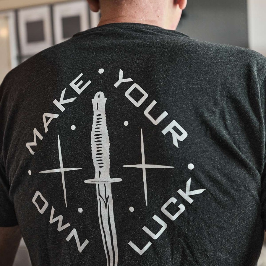 Apparel vendor-unknown Tees | T-Shirt - Make Your Own Luck