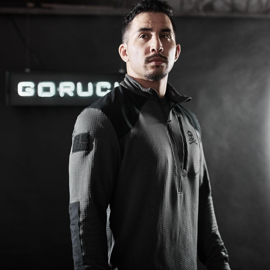 Apparel GORUCK Tops | Indestructible Grid Fleece Half Zip